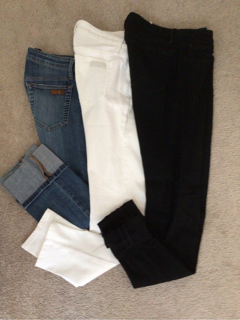 BUNDLE OF “3” JOE’S JEANS— SIZE 27